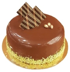 Hızlı Teslimatlı 6–9 Kişilik Çikolatalı Yaş Pasta