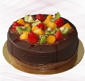 Zengin Tatlı 6-9 Kişilik Karışık Meyveli Çikolatalı Şık